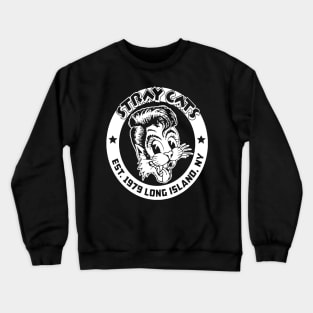 1979 long island cat rock band Crewneck Sweatshirt